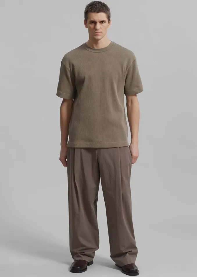 Men The Frankie Shop Bottoms Brandon Trousers Brown