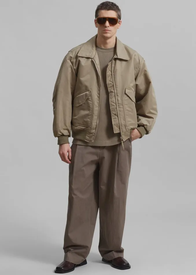 Men The Frankie Shop Bottoms Brandon Trousers Brown