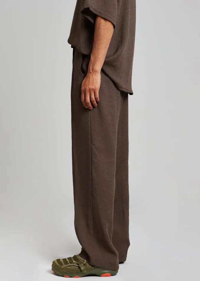 Men The Frankie Shop Bottoms Brax Pants Brown