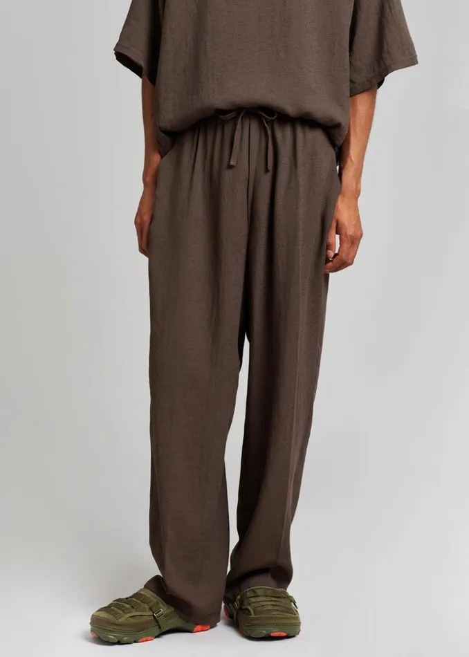 Men The Frankie Shop Bottoms Brax Pants Brown