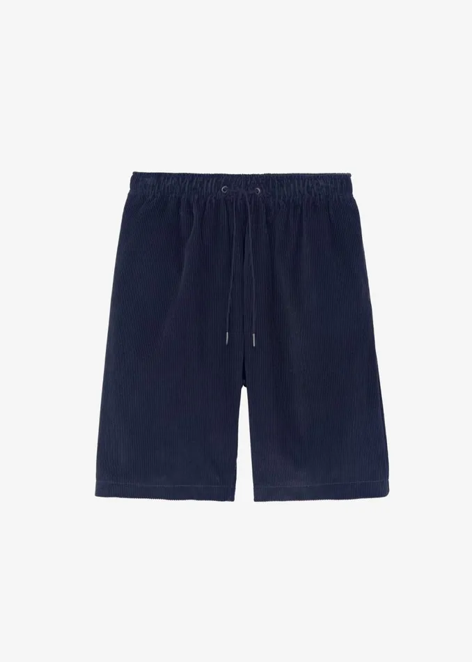 Men The Frankie Shop Bottoms Camden Corduroy Shorts Navy