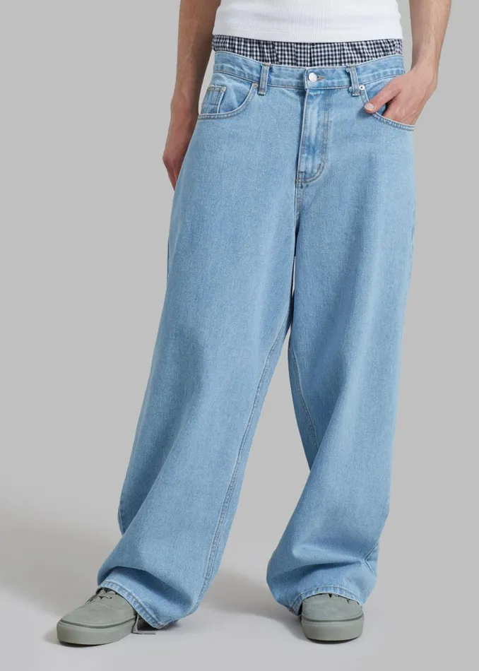 Men The Frankie Shop Bottoms Connor Jeans Worn Wash