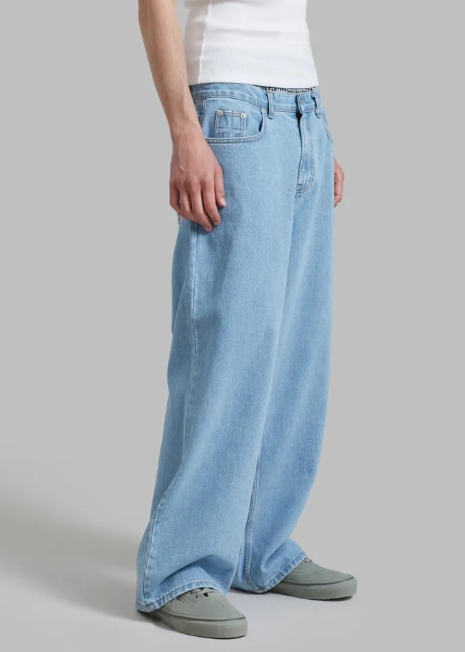 Men The Frankie Shop Bottoms Connor Jeans Worn Wash