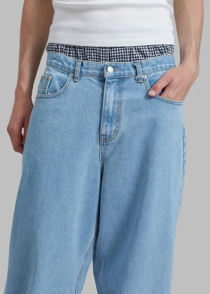 Men The Frankie Shop Bottoms Connor Jeans Worn Wash