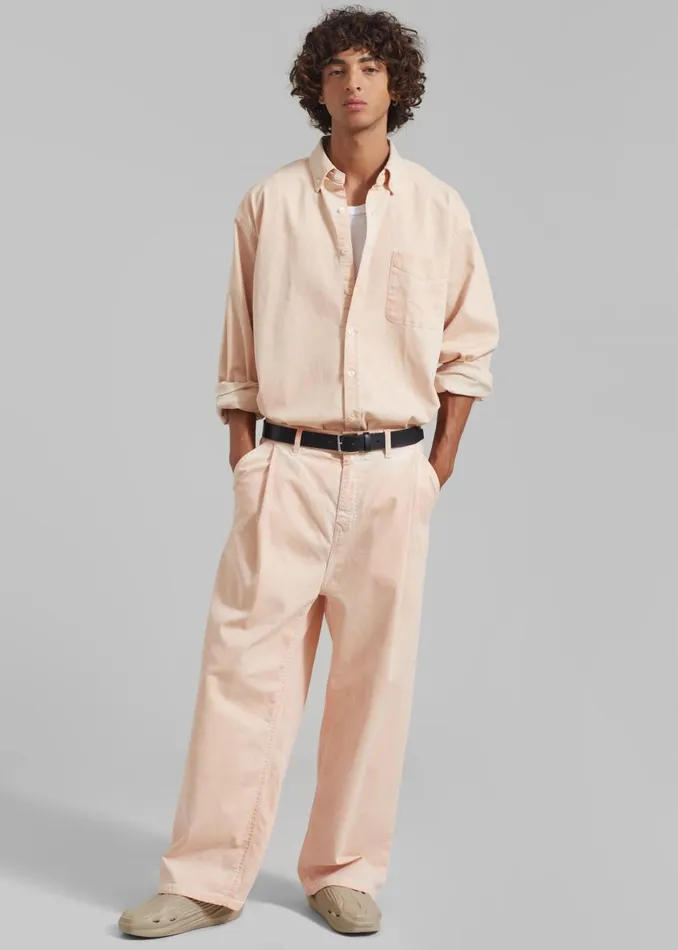 Men The Frankie Shop Bottoms Drew Pants Faded Pink
