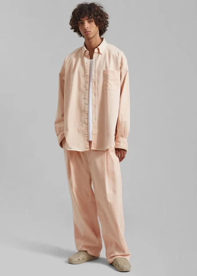 Men The Frankie Shop Bottoms Drew Pants Faded Pink
