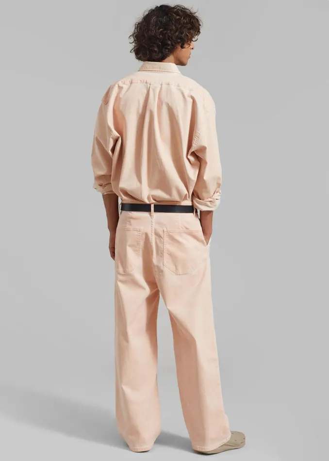 Men The Frankie Shop Bottoms Drew Pants Faded Pink