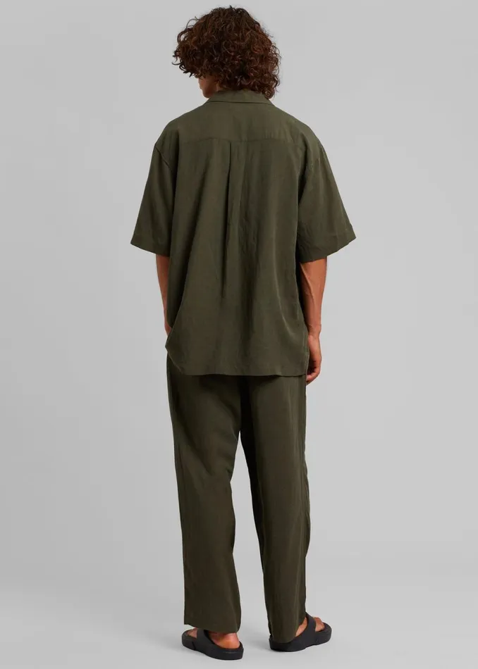 Men The Frankie Shop Bottoms Georg Puch Pants Olive