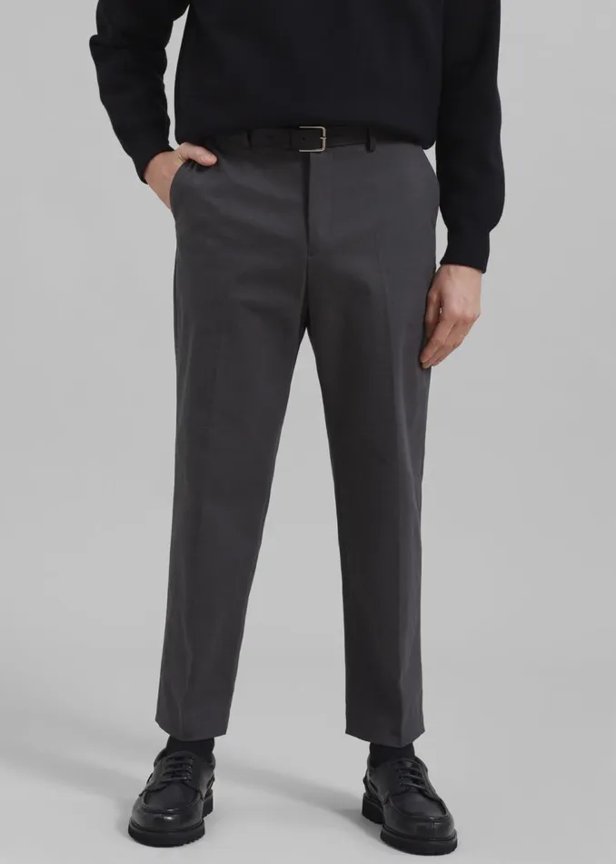 Men The Frankie Shop Bottoms Gregory Trousers Grey