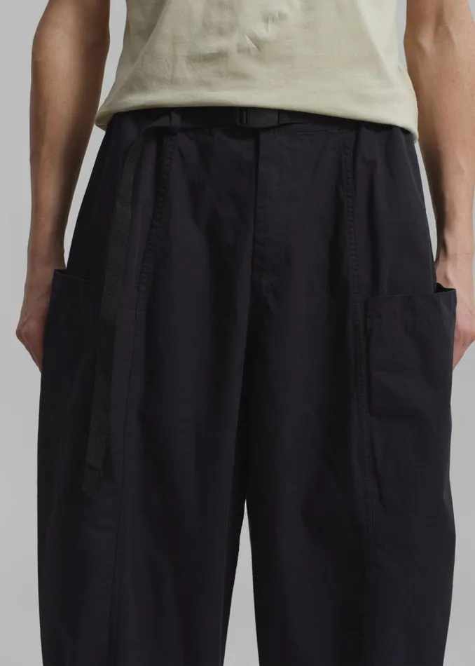 Men The Frankie Shop Bottoms Jameson Balloon Pants Black