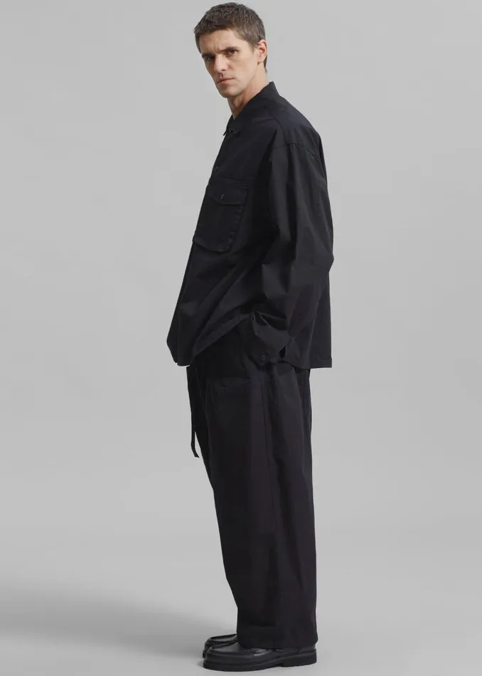 Men The Frankie Shop Bottoms Jameson Balloon Pants Black