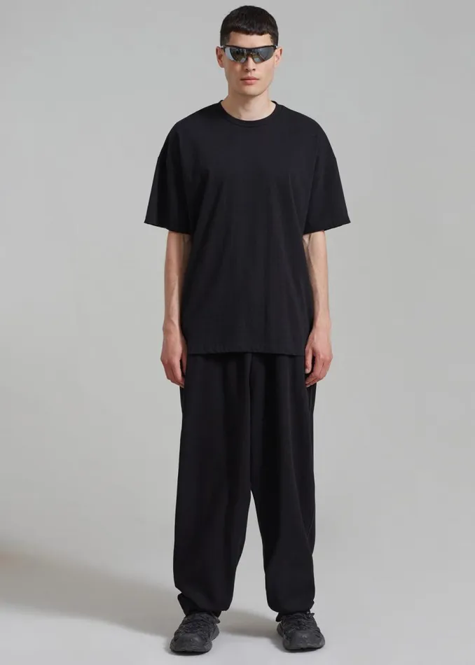 Men The Frankie Shop Bottoms Joshua Baggy Pants Black