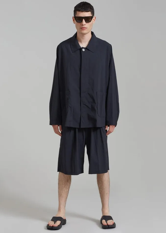 Men The Frankie Shop Bottoms Kabo Tracksuit Shorts Black