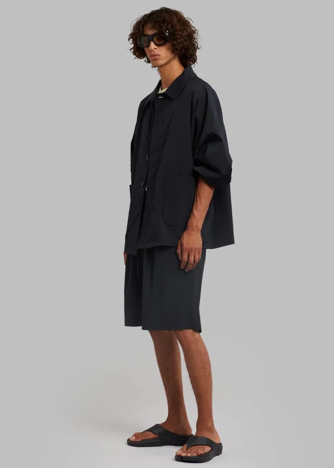 Men The Frankie Shop Bottoms Kabo Tracksuit Shorts Black