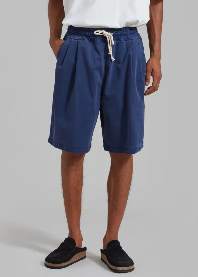 Men The Frankie Shop Bottoms Pierce Shorts Blue