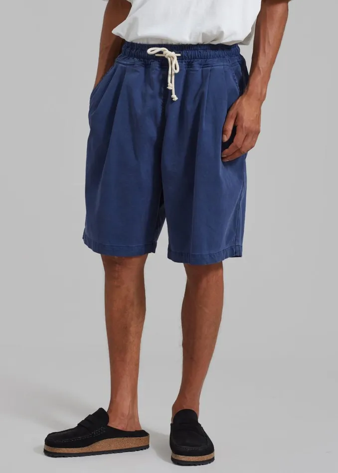 Men The Frankie Shop Bottoms Pierce Shorts Blue