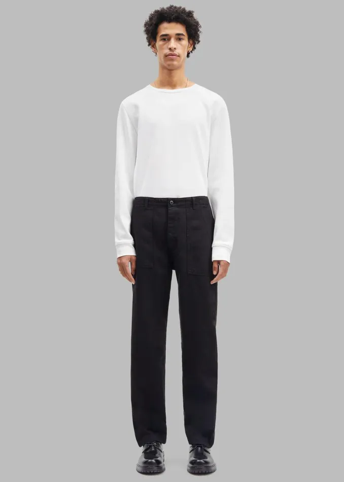 Men The Frankie Shop Bottoms Samse Samse Fanon Trousers Black