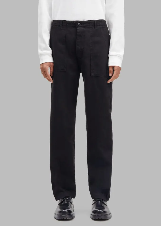 Men The Frankie Shop Bottoms Samse Samse Fanon Trousers Black