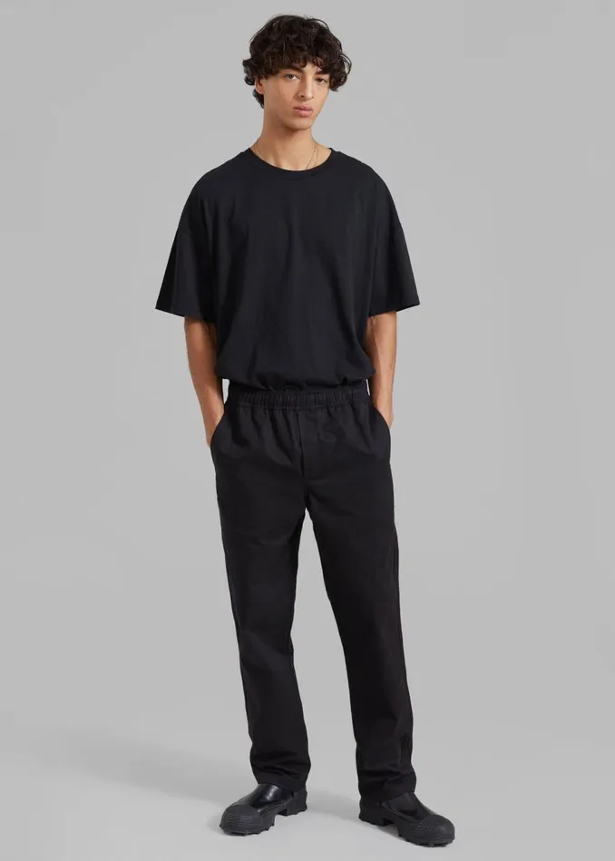 Men The Frankie Shop Bottoms Samse Samse Jabari Trousers Black