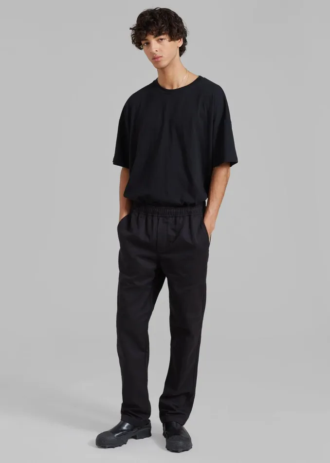 Men The Frankie Shop Bottoms Samse Samse Jabari Trousers Black
