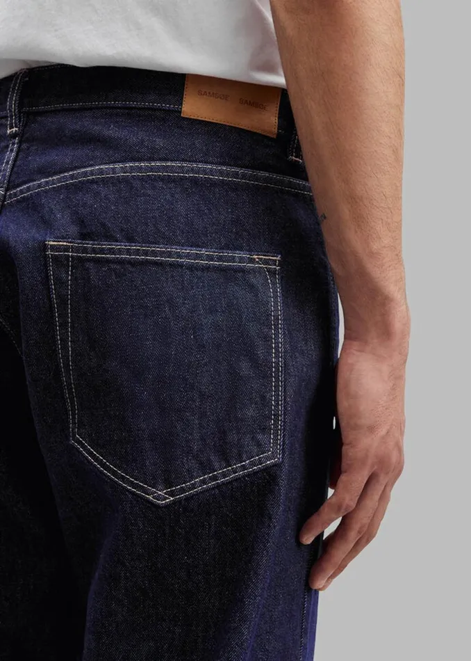 Men The Frankie Shop Bottoms Samse Samse Roger Jeans Dark Lake