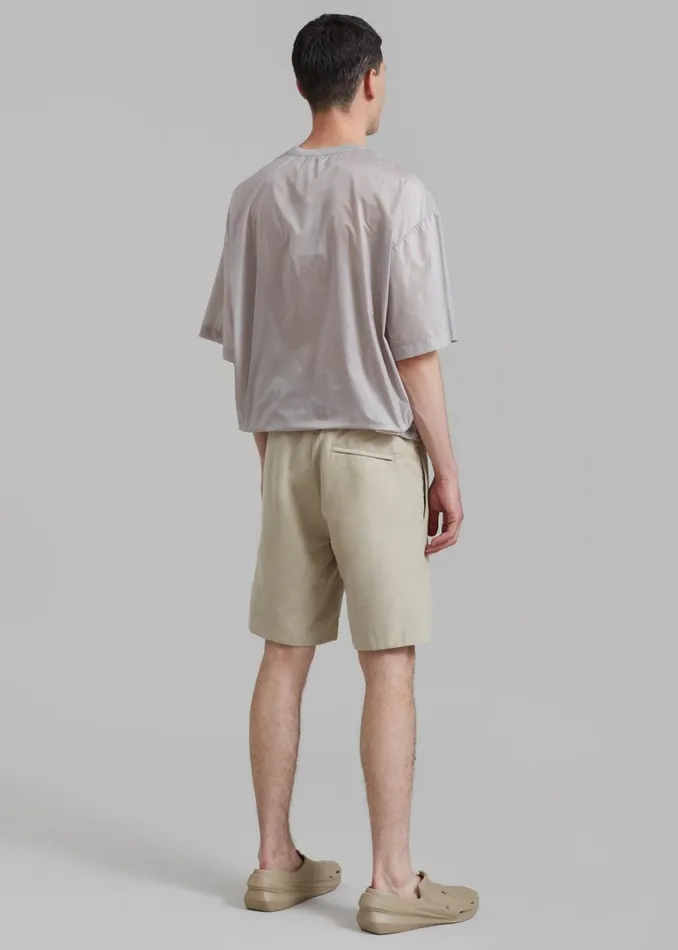 Men The Frankie Shop Bottoms Samse Samse Smith Shorts Agate Grey