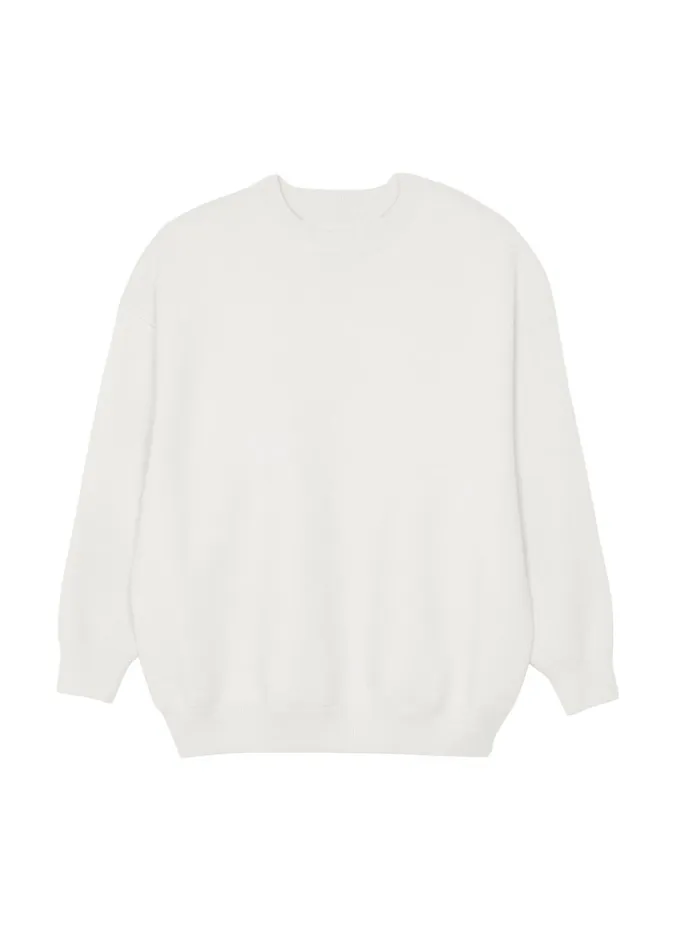 Men The Frankie Shop Knitwear Arne Sweater Grey Melange