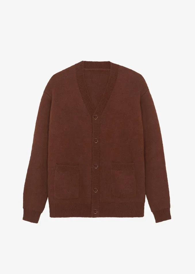 Men The Frankie Shop Knitwear Lucas Cardigan Brown