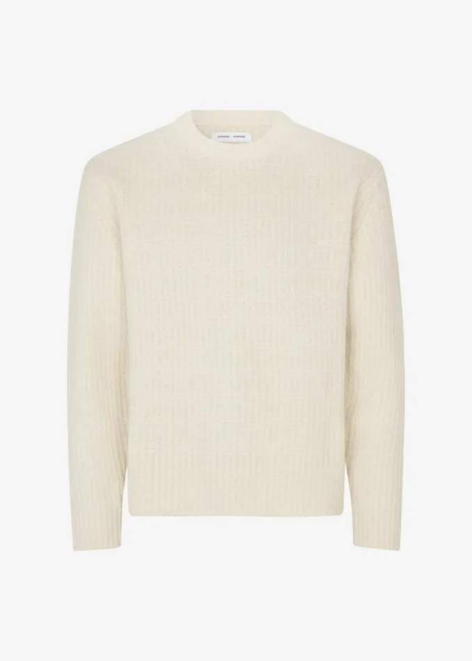 Men The Frankie Shop Knitwear Samse Samse Carter Crew Neck Clear Cream