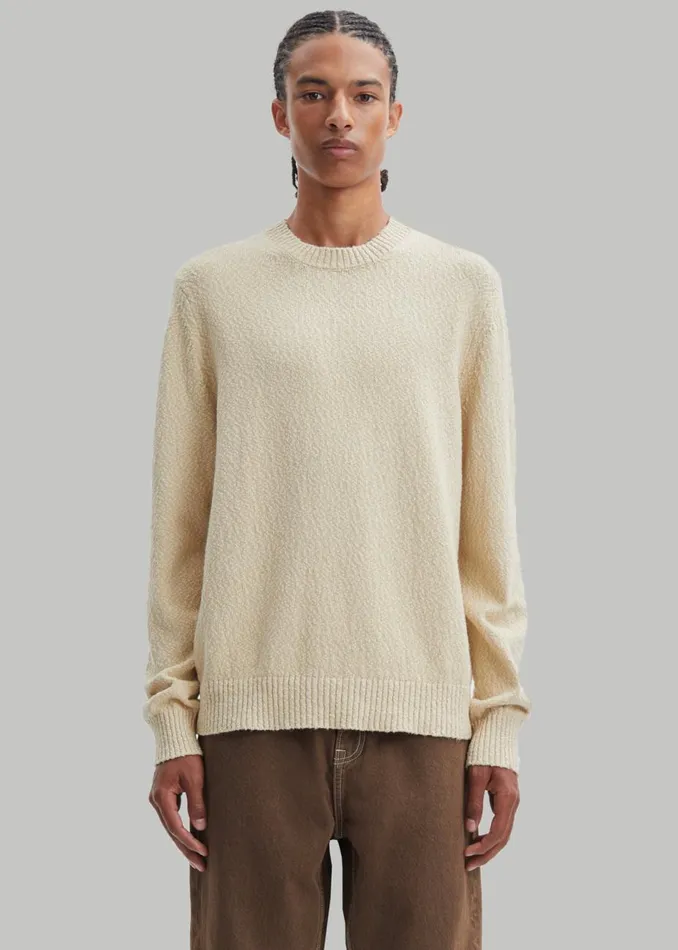 Men The Frankie Shop Knitwear Samse Samse Ray Crew Neck Castle Wall