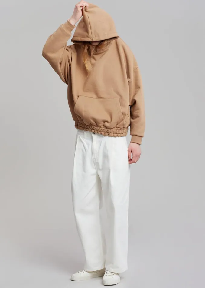 Men The Frankie Shop Loungewear Gene Hoodie Hazelnut