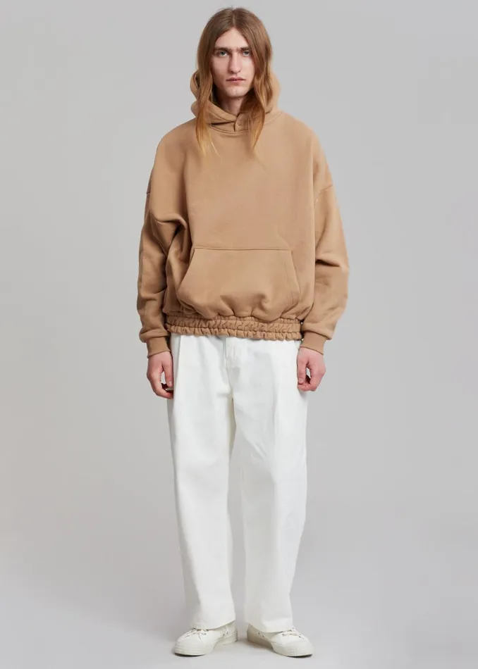 Men The Frankie Shop Loungewear Gene Hoodie Hazelnut