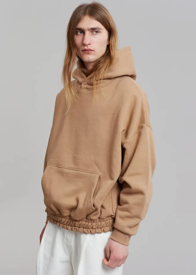 Men The Frankie Shop Loungewear Gene Hoodie Hazelnut