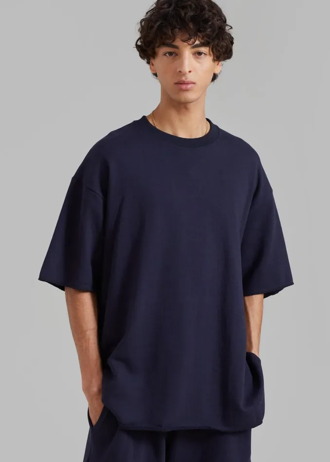 Men The Frankie Shop Loungewear Mason Sweatshirt Navy