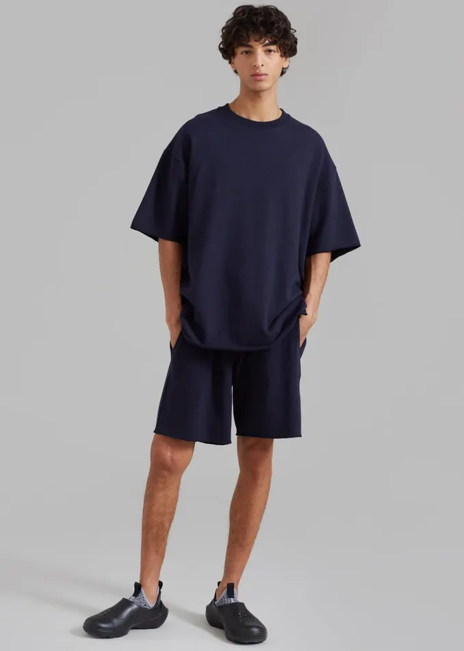 Men The Frankie Shop Loungewear Mason Sweatshirt Navy