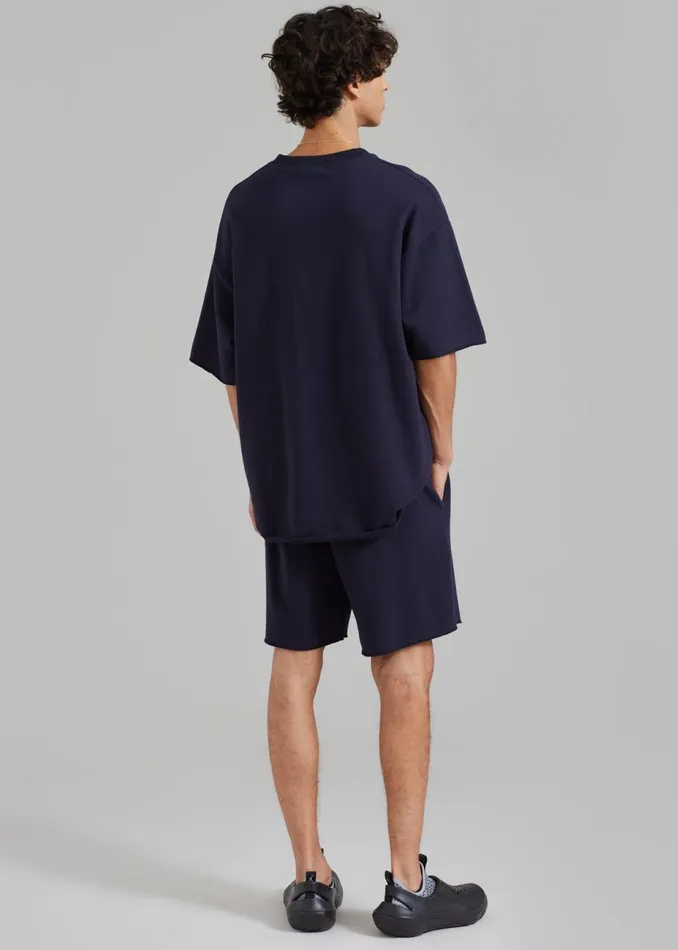 Men The Frankie Shop Loungewear Mason Sweatshirt Navy