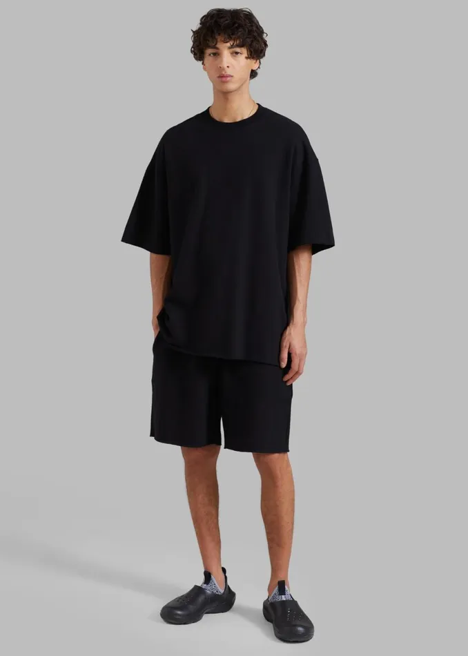 Men The Frankie Shop Loungewear Mason Sweatshorts Black