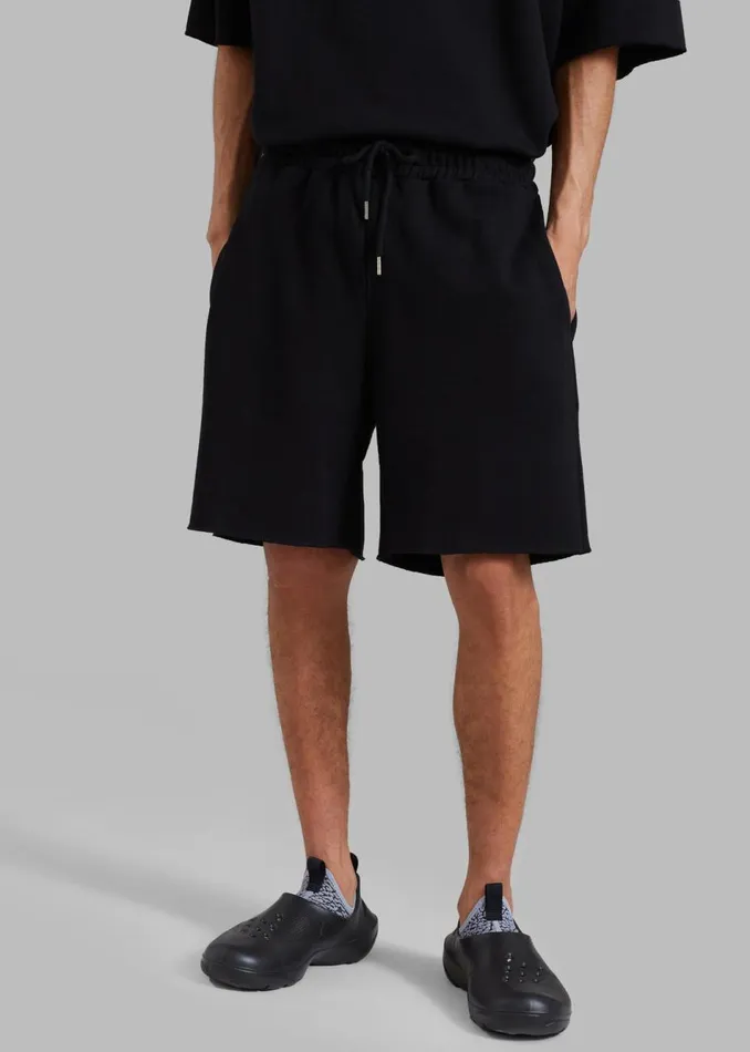 Men The Frankie Shop Loungewear Mason Sweatshorts Black