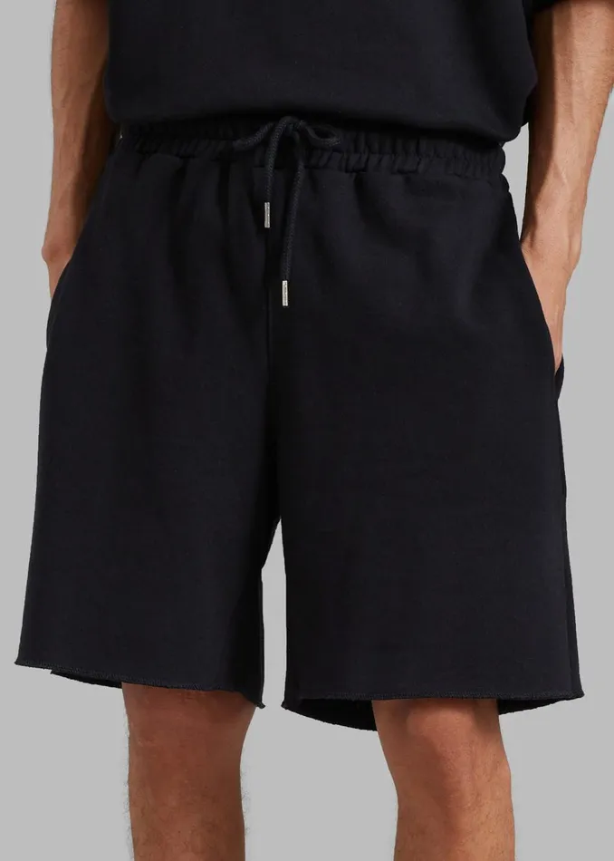 Men The Frankie Shop Loungewear Mason Sweatshorts Black