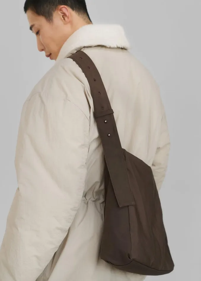 Men The Frankie Shop Outerwear Amomento Padded Safari Jumper Beige