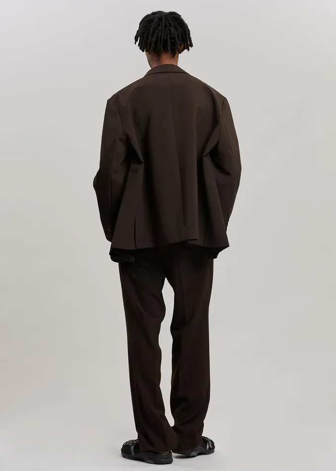 Men The Frankie Shop Outerwear Beo Blazer Dark Espresso