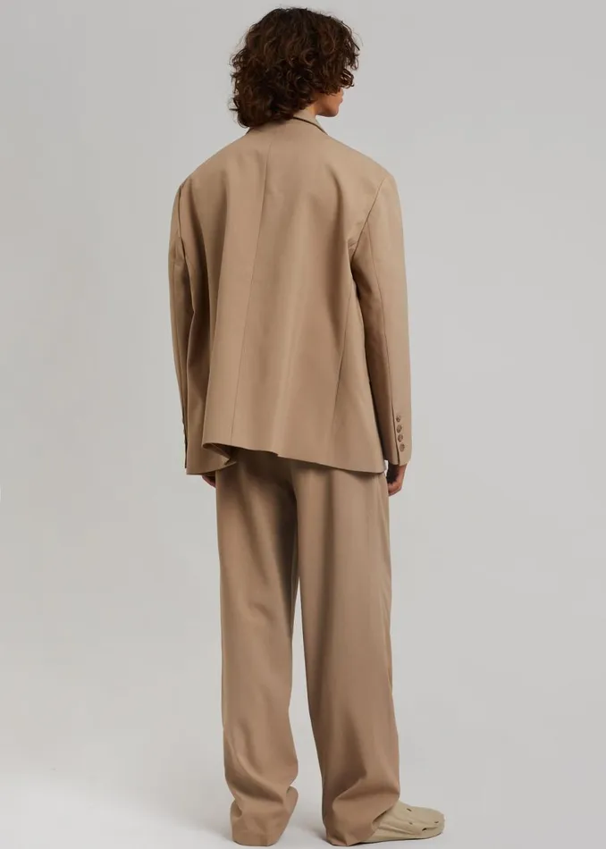 Men The Frankie Shop Outerwear Beo Blazer Latte