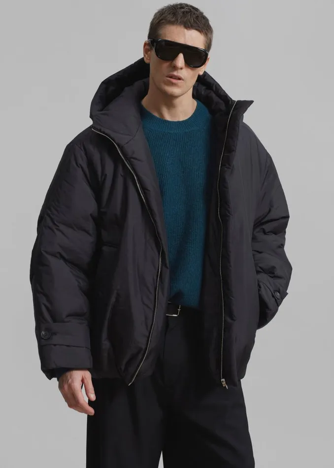 Men The Frankie Shop Outerwear Charles Puffer Black