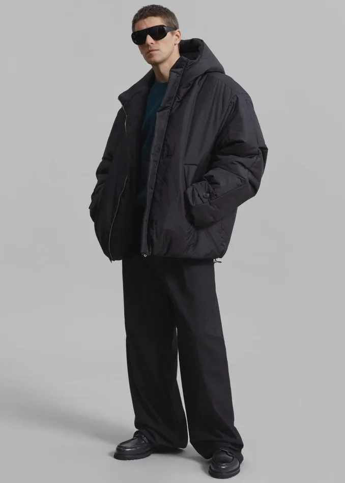 Men The Frankie Shop Outerwear Charles Puffer Black