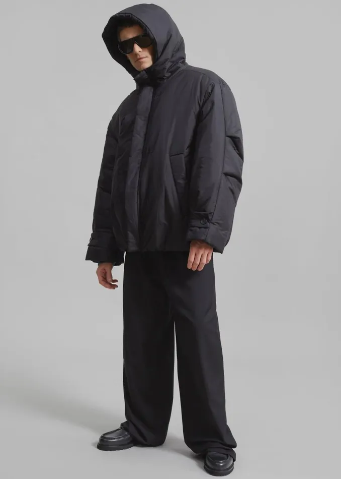 Men The Frankie Shop Outerwear Charles Puffer Black