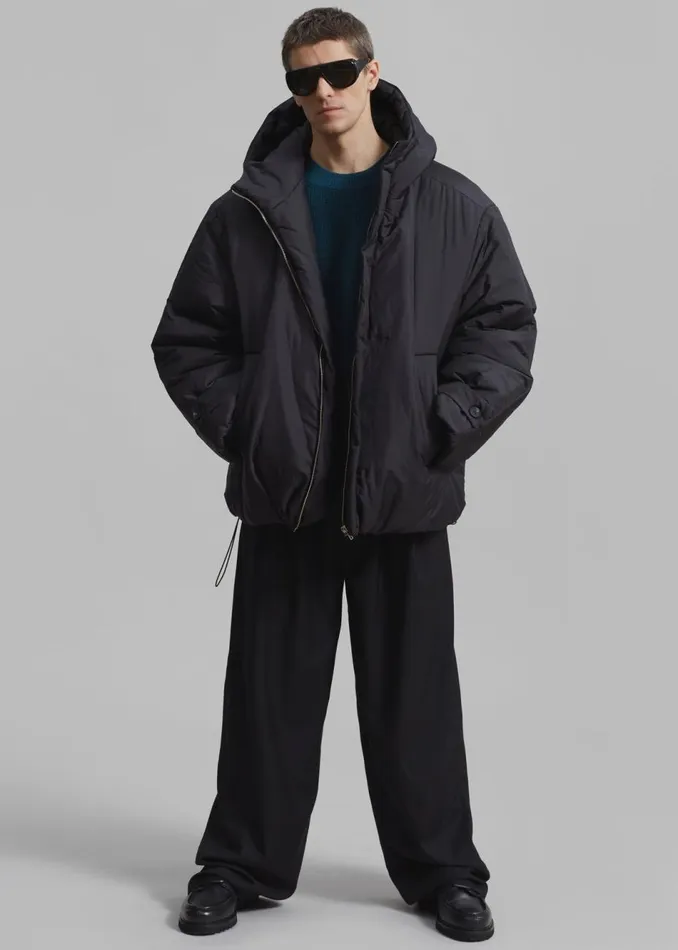 Men The Frankie Shop Outerwear Charles Puffer Black