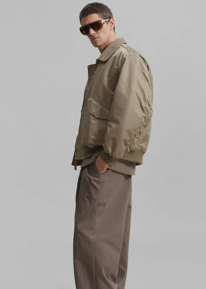 Men The Frankie Shop Outerwear Elias Bomber Beige