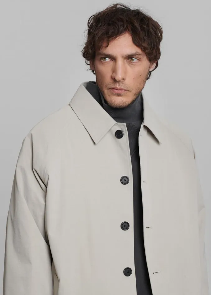 Men The Frankie Shop Outerwear Emil Trench Beige