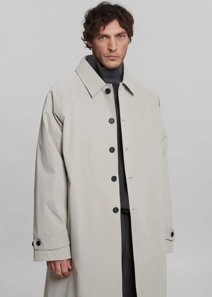 Men The Frankie Shop Outerwear Emil Trench Beige