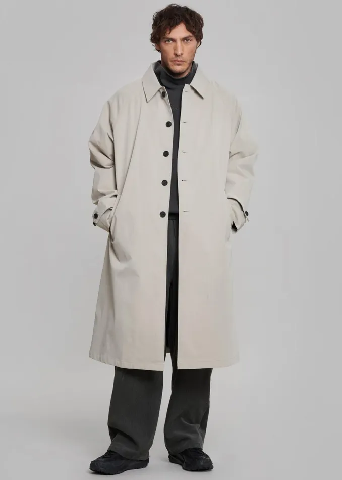 Men The Frankie Shop Outerwear Emil Trench Beige